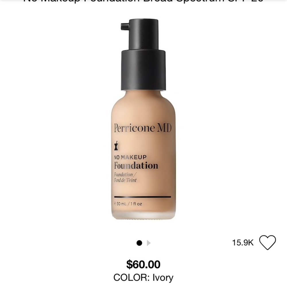 Perricone MD No Makeup Foundation / Ivory